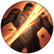 Deal 4% more damage to champions with 150 more max health than you, increasing to 10% at 2000 more max health.