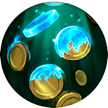You can enter debt to buy items. The amount you can borrow increases over time.<br><br>Lending Fee: 50 gold<br>Debt limit: 150 + 5/min<br>(Debt doesn't become available until 2 minutes)