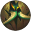 Start the game with an extra @StartingHealth@ health. At @MaxTakedowns@ takedowns, consume that health to gain an <lol-uikit-tooltipped-keyword key='LinkTooltip_Description_Adaptive'><font color='#48C4B7'>adaptive</font></lol-uikit-tooltipped-keyword> bonus of @AdaptiveForce.-1*0.6@ Attack Damage or @AdaptiveForce@ Ability Power.